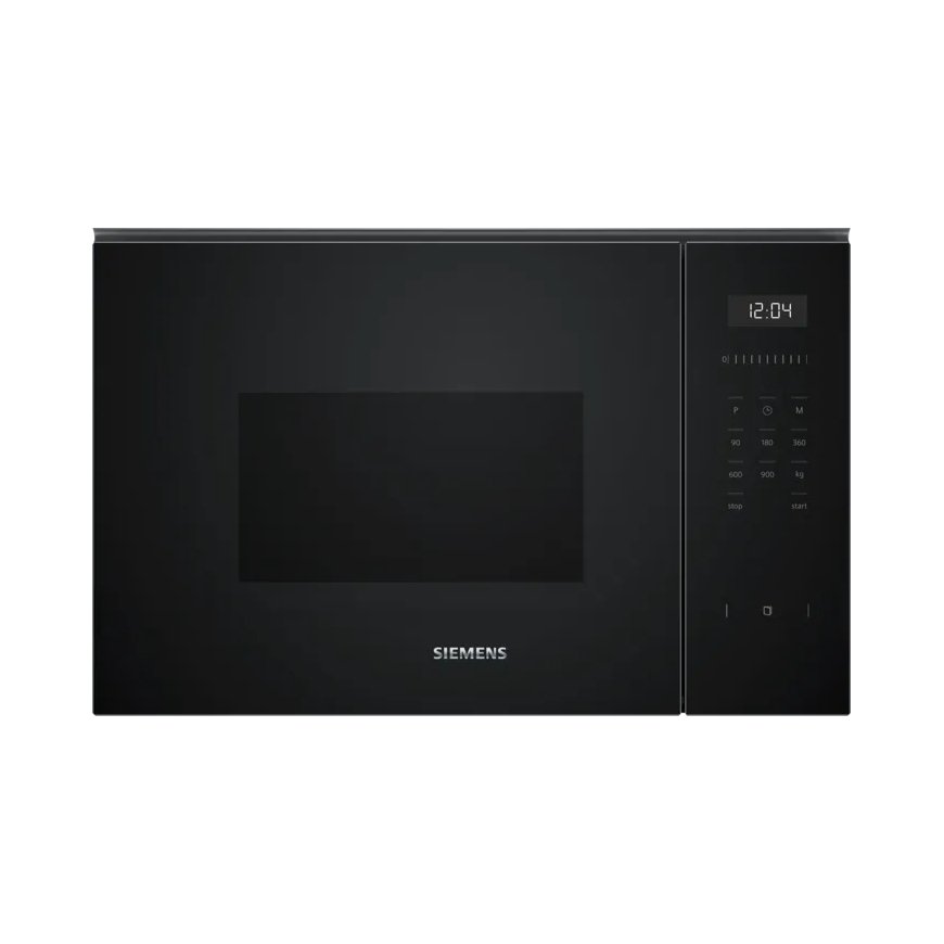 Siemens iQ500 BF555LMB1 mikrolaineahi Must Eraldiseisev mikrolaineahi Sisseehitatud 25 l 900 W