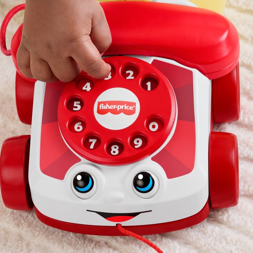 Fisher-Price Red Chatter Telephone – 4