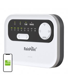 RainPoint WiFi 8 zonu laistīšanas kontrolieris