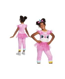Almarina LEGO Unikitty Unikitty karnevaalipuku tytöille 137–149 cm (10–12 vuotta)