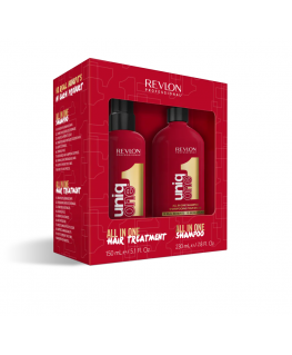 Revlon Professional Uniq One All in One -naamio ja shampoo, 150 ml +, 230 ml