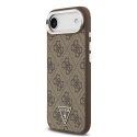 Korpuss Guess 4G Trīsstūru logo MagSafe iPhone Air brūns Korpuss Guess 4G Trīsstūru logo MagSafe iPhone Air brūns