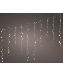 Lumineo Icicle twinkle decorative light set for outdoor use, 3.75 meters