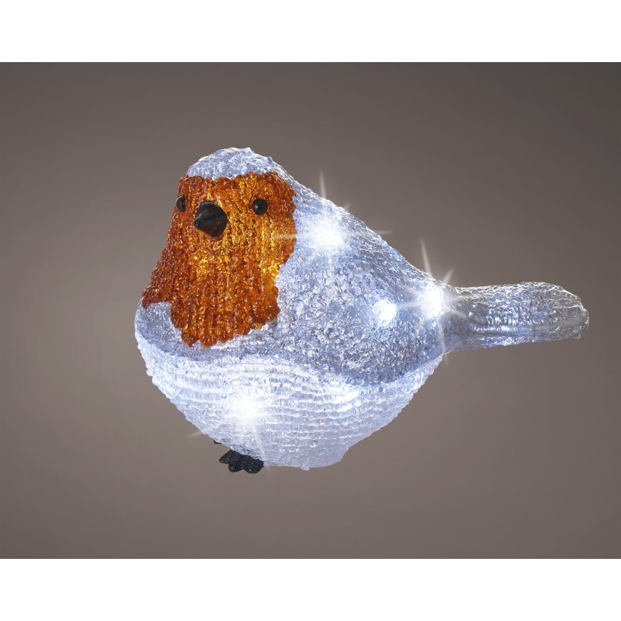 Lumineo akryylipunarinta valoilla, ulkokäyttöön