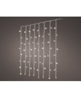 Lumineo curtain steady decorative light set for outdoor use, 2 x 2 meters