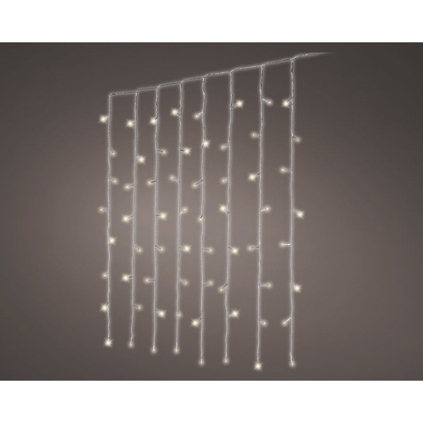Lumineo užuolaidų stabilus šviesų rinkinys lauko naudojimui, 2 x 2 metrai