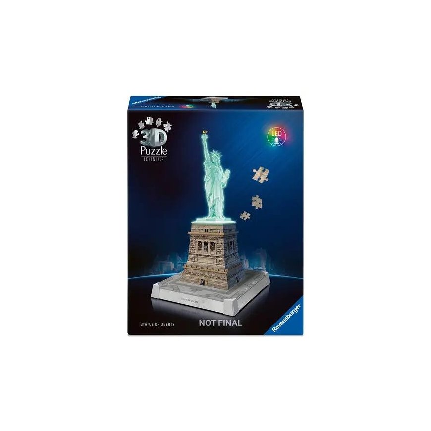 3D puzle Brīvības statuja – 2