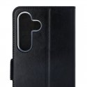Wave Book Case protective cover, Samsung Galaxy S25 FE 5G, black Wave Book Case protective cover, Samsung Galaxy S25 FE 5G, black