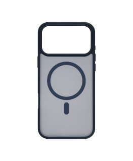 FoneKit MagSafe suderinamas Soft Touch apsauginis dėklas, iPhone 17 Pro Max, naktinė mėlyna