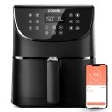 Cosori Smart Chef Edition Vienas 5,5 L Autonominės 1700 W Karšto oro gruzdintuvė Juoda Cosori Smart Chef Edition Vienas 5,5 L Autonominės 1700 W Karšto oro gruzdintuvė Juoda
