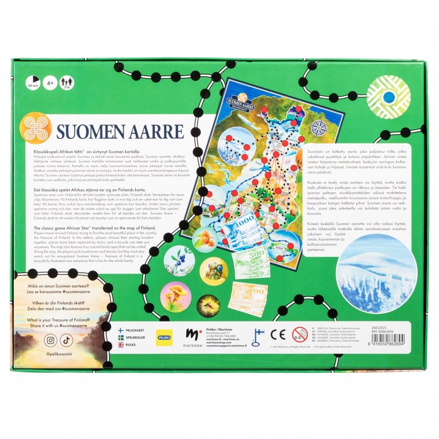 Suomen Aarre, stalo žaidimas – 3