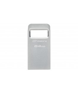 Kingston Technology DataTraveler Micro USB флеш накопитель 64 GB USB тип-A 3.2 Gen 1 (3.1 Gen 1) Сер