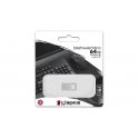 Kingston Technology DataTraveler Micro USB zibatmiņa 64 GB USB Type-A 3.2 Gen 1 (3.1 Gen 1) Sudrabs Kingston Technology DataTraveler Micro USB zibatmiņa 64 GB USB Type-A 3.2 Gen 1 (3.1 Gen 1) Sudrabs