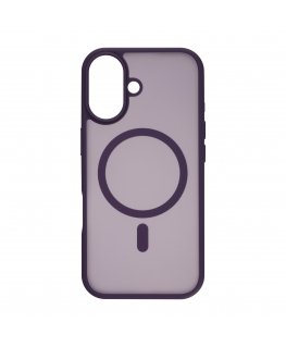 FoneKit MagSafe-совместимый Soft Touch защитный чехол, iPhone 17, фиолетовый