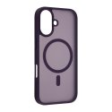FoneKit MagSafe suderinamas Soft Touch apsauginis dėklas, iPhone 17, violetinis FoneKit MagSafe suderinamas Soft Touch apsauginis dėklas, iPhone 17, violetinis