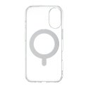 FoneKit Premium Kickstand MagSafe-compatible protective case with stand, iPhone 17, transparent