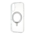 FoneKit Premium Kickstand MagSafe-compatible protective case with stand, iPhone 17, transparent