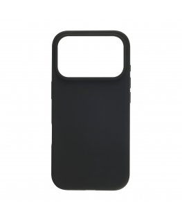 FoneKit MagSafe saderīgs Liquid Silicone aizsargapvalks, iPhone 17 Pro Max, melns