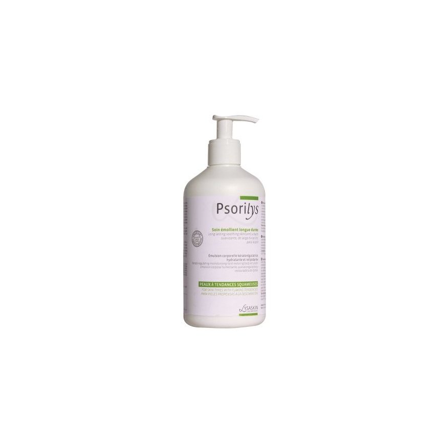 Lab Lysaskin, Psorilys, Suojaa ja kosteuttaa, Kehon emulsio, 200 ml