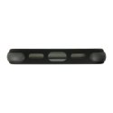 FoneKit Drop-Proof iskunkestävä MagSafe-yhteensopiva suojakuori, iPhone 17 Pro Max, musta/harmaa