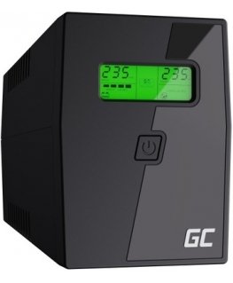 Green Cell nepārtrauktas barošanas avots (UPS) Line-Interactive 0,75 kilovoltampērs 480 W 4 Maiņstrāvas izvade (-s)