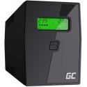 Green Cell Зелёная ячейка Источник бесперебойного питания (ИБП) Greencell 750VA 480W PowerProof с LCD экраном Green Cell Зелёная ячейка Источник бесперебойного питания (ИБП) Greencell 750VA 480W PowerProof с LCD экраном