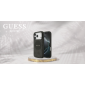 Guess 4G Circle Classic Logo MagSafe -kuori iPhone 17 Pro:lle musta Guess 4G Circle Classic Logo MagSafe -kuori iPhone 17 Pro:lle musta