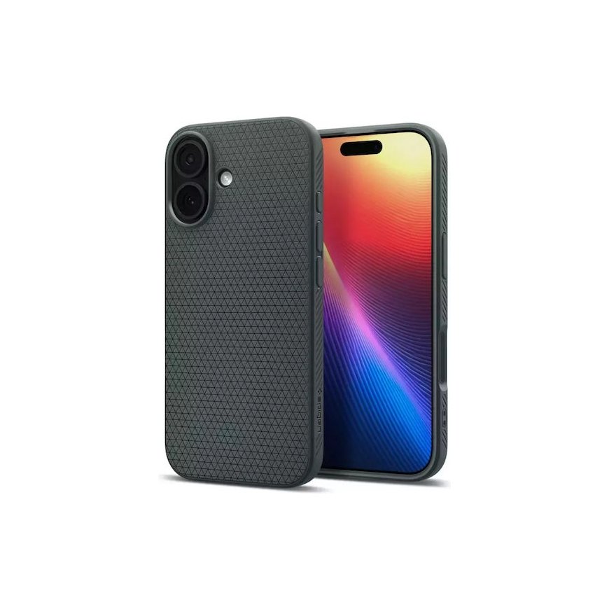 Spigen Liquid Air kaitse iPhone 17 jaoks roheline