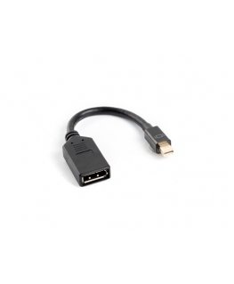Lanberg AD-0003-BK DisplayPort кабель 0,12 m Mini DisplayPort Черный