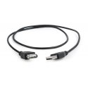 Gembird CC-USB2-AMAF-75CM/300-BK USB kabelis USB 2.0 0,75 m USB A Melns Gembird CC-USB2-AMAF-75CM/300-BK USB kabelis USB 2.0 0,75 m USB A Melns