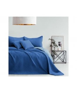 Lovatiesė SOFTA mėlyna paprastos medžiagos tipo - tekstilė mikropluoštas 220x240 AmeliaHome