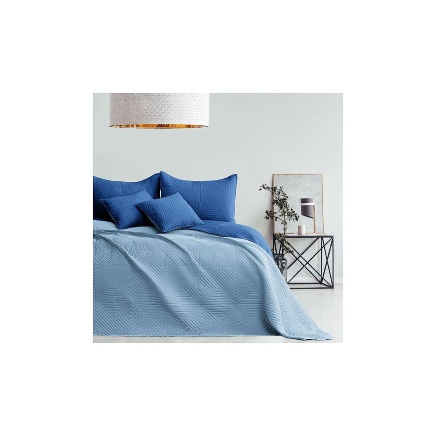 SOFTA blue bedspread made of simple fabric type - microfiber 220x240 AmeliaHome – 2
