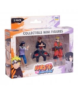 NARUTO figuuride 3-pakk, 7 cm