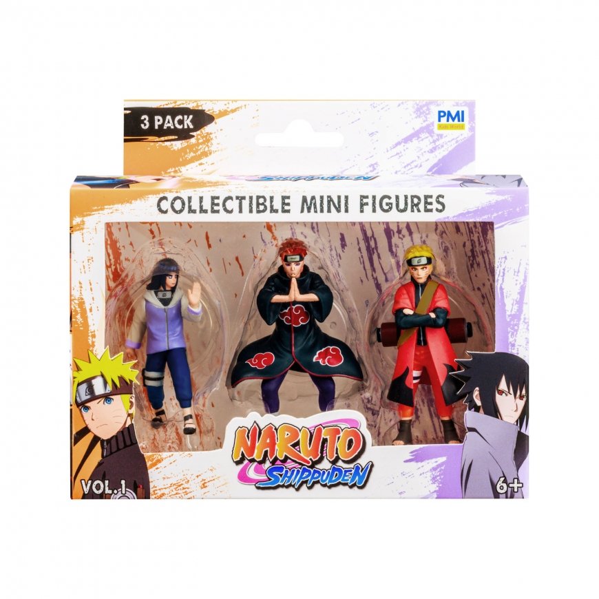 NARUTO figuuride 3-pakk, 7 cm – 3
