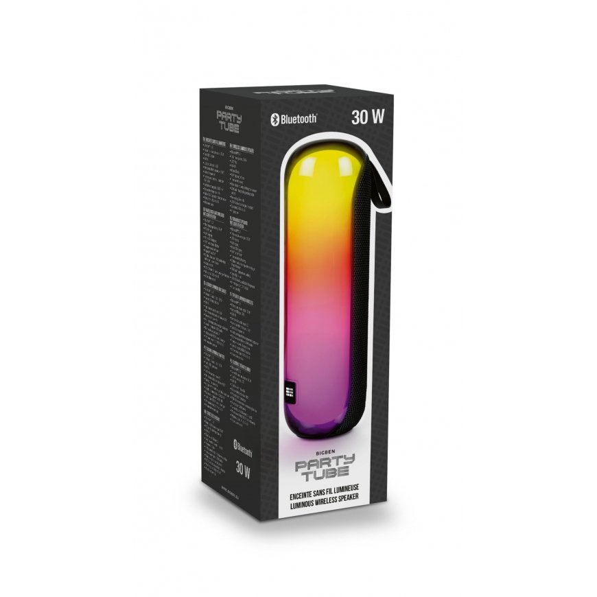 BIG BEN PARTYBTTUBEBK Mono portable speaker Black 30 W – 2