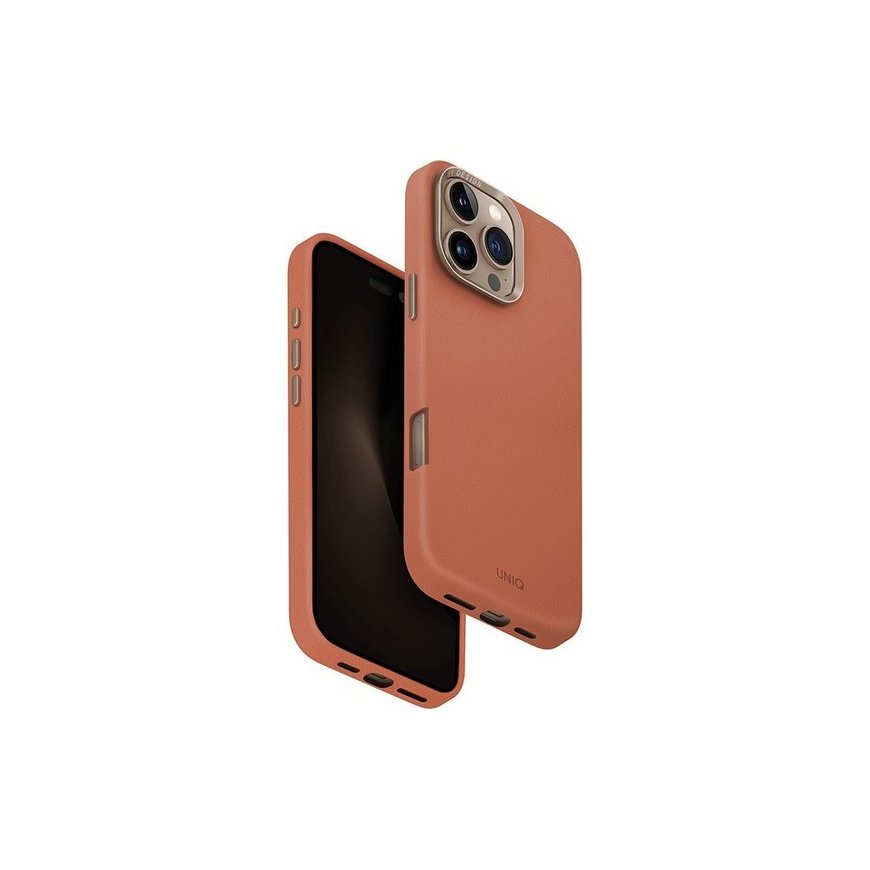 UNIQ Lyden DS Case for iPhone 17 Pro Magclick Charging Yellow-Gr