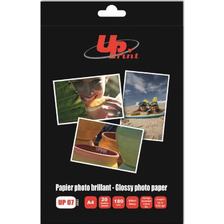 UPrint 2803 fotopapīrs A4 Balts Spīdums