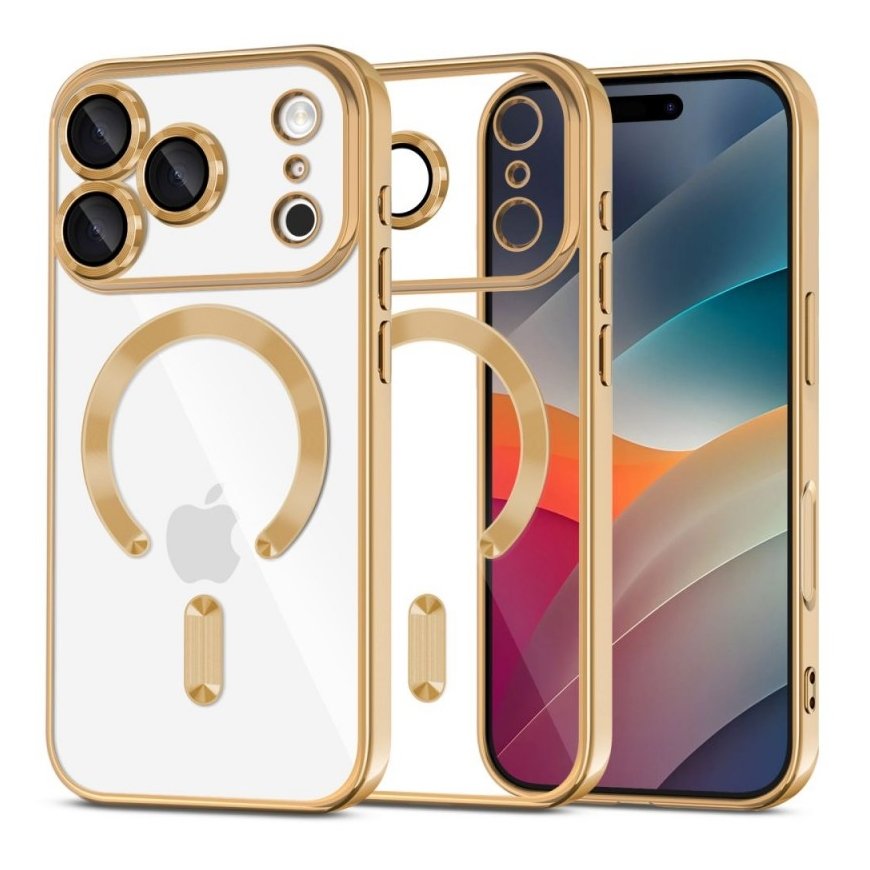 TECH-PROTECT MAGFLEX MAGSAFE IPHONE 17 PRO MAX БЛЕСТЯЩЕЕ ЗОЛОТО