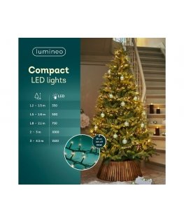 Lumineo pehmea säde twinkle mitmevärviline dekoratiivne valguskomplekt välikasutuseks, 11 meetrit