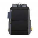 Rivacase Erebus 39.6 cm (15.6") Backpack Camouflage, Grey, Yellow