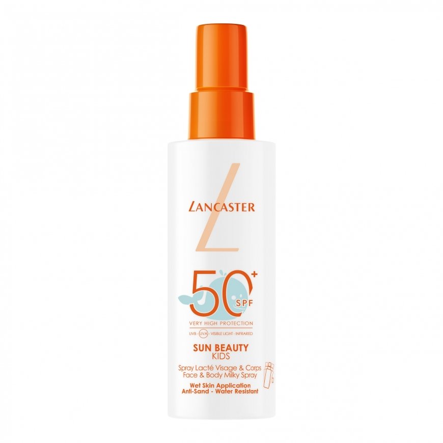 Lancaster Sun Beauty Kids Milky Spray SPF 50 Päikesekaitsesprei Keha Lapsed