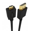 Gembird 3m HDMI-M/micro HDMI-M HDMI kabelis HDMI Type A (Standard) HDMI Type D (Micro) Melns