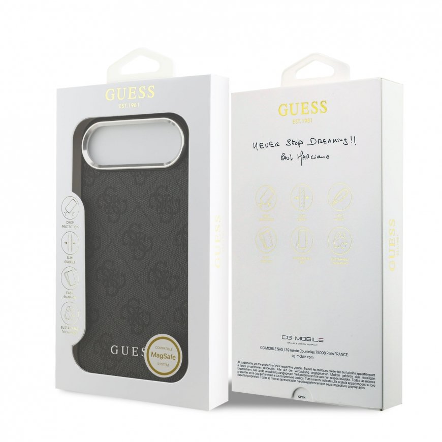 Etui Mercedes Nahk Vintage Logo MagSafe iPhone Air jaoks