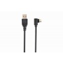 Gembird CCB-USB2-AMmDM90-6 USB cable USB 2.0 1.8 m USB A Micro-USB B Black Gembird CCB-USB2-AMmDM90-6 USB cable USB 2.0 1.8 m USB A Micro-USB B Black