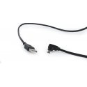 Gembird CCB-USB2-AMmDM90-6 USB-kaapeli USB 2.0 1,8 m USB A Micro-USB B musta