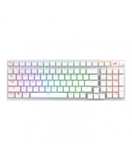 ASUS ROG Strix Scope II 96 Wireless клавиатура Игровой USB + RF Wireless + Bluetooth Белый