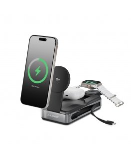 ALOGIC Roam 21,000mAh 6-in-1 Power Bank with Qi2 Fast Wireless and 100W USB-C Laptop Charging