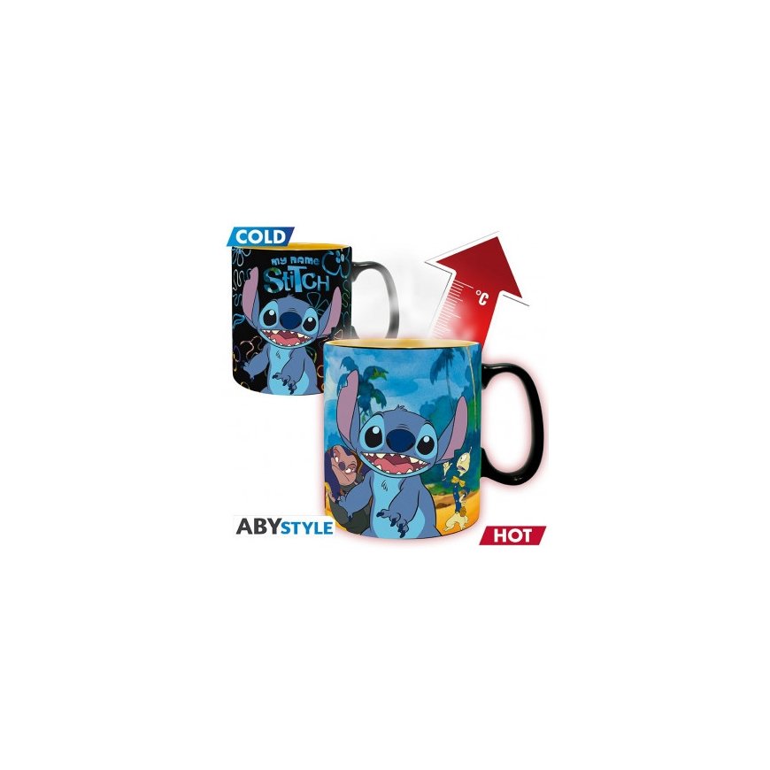 ABYstyle DISNEY Karp - Lilo & Stitch | Kuumusele reageeriv 460 ml
