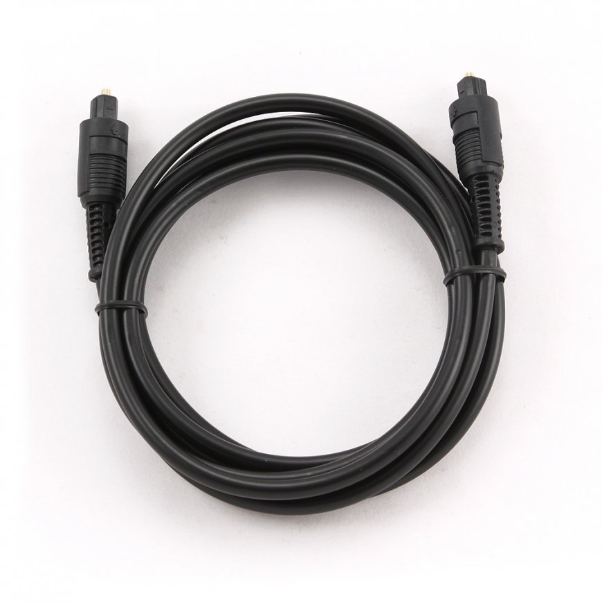 Gembird Toslink, 2m garso kabelis „Toslink“ Juoda – 3