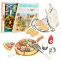 Lean Toys Vaikiškas kulinarinis rinkinys su vaflių ir picų gaminimo priedais, 23 dalys Lean Toys Vaikiškas kulinarinis rinkinys su vaflių ir picų gaminimo priedais, 23 dalys